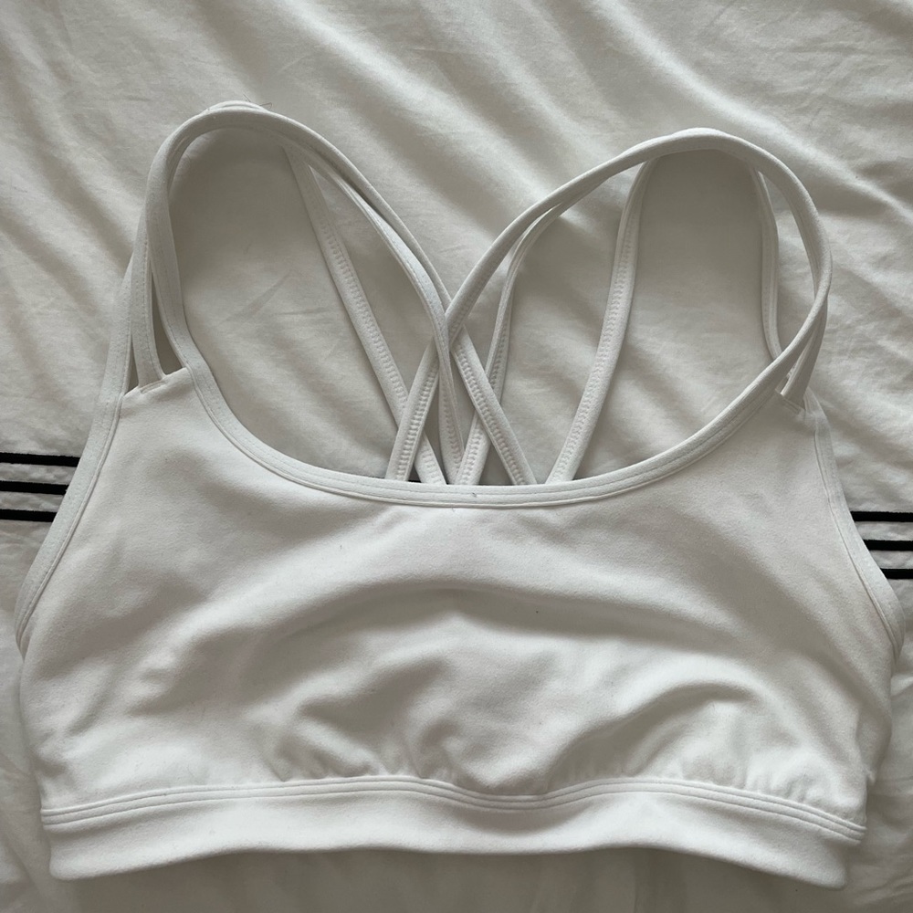 size XS athleta bra with criss cross back